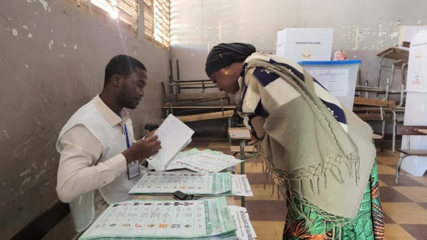 Guinée : première présidentielle depuis 2021