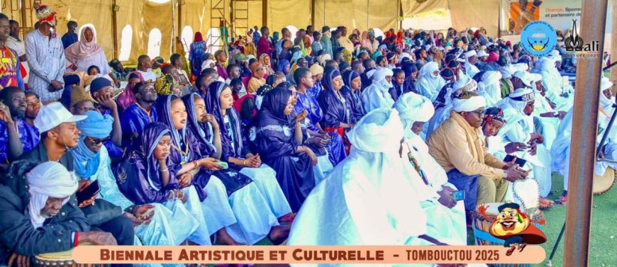 Photo: Clôture de la Biennale Artistique et Culturelle Tombouctou 2025