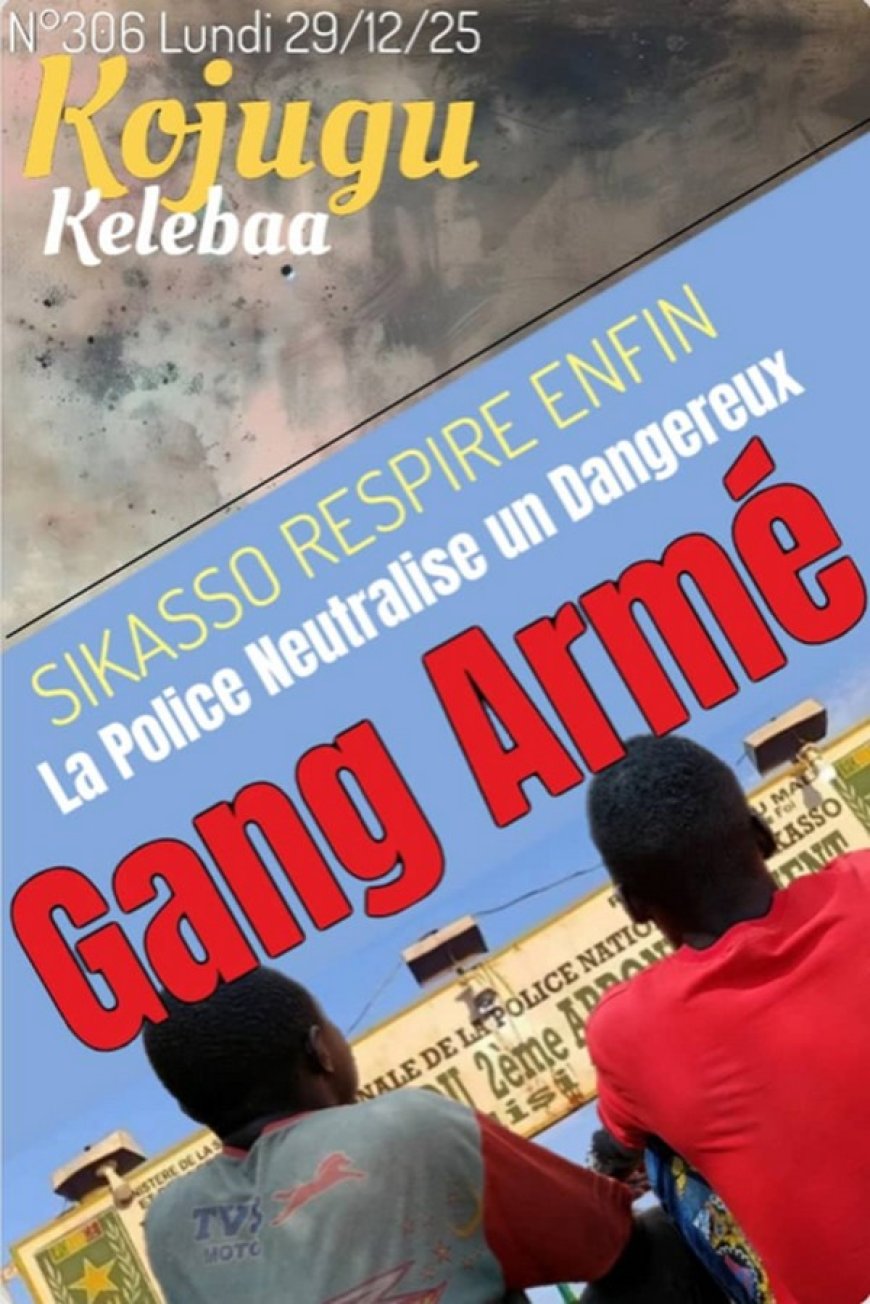 Sikasso respire enfin : La Police neutralise un dangereux gang armé