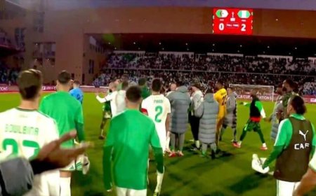 CAN 2025 : lourdes sanctions de la CAF contre l’Algérie