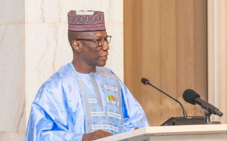 Le président de la HAC, Gaoussou Coulibaly à l'occasion  de la présentation des vœux a Assimi Goïta : "Au titre des médias nationaux, plusieurs radios ont été sanctionnées par la Hac à Bamako et dans les régions en 2025"