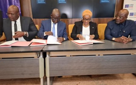 L’Union Nationale des Pharmaciens du Mali  signe un Protocole d’Accord avec Coris Bank, et Sanlam Allianz pour Sécuriser l’Avenir de ses Membres