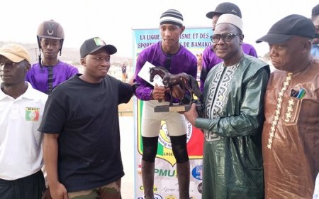 4e édition du Grand Prix Fête de l'Armée d’hippisme : le cheval 'Général Sadio Camara' survole la course des cracks