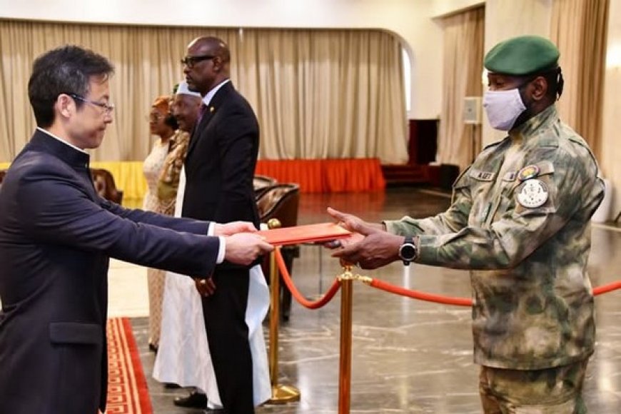 Désigné ambassadeur de la République populaire de Chine au Mali : Li Xiang présente ses lettres de créance au président Assimi Goïta !
