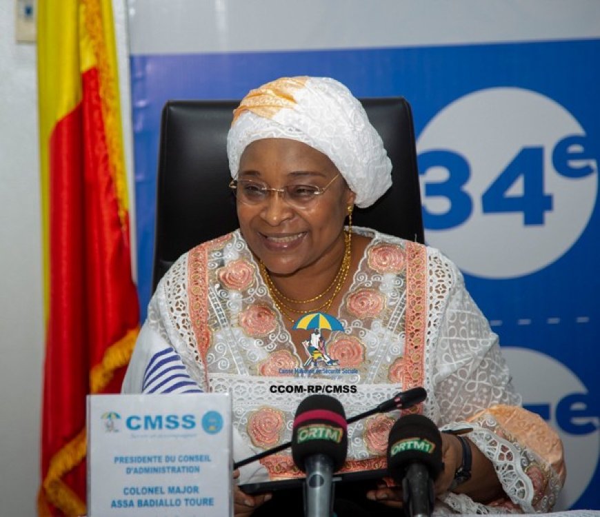 Caisse malienne de Sécurité sociale (CMSS) : La Ministre Assa Badiallo Touré félicite la Direction générale et le personnel