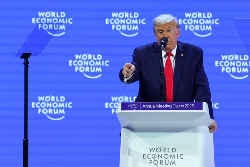 Groenland, droits de douane, Emmanuel Macron... : 6 déclarations fortes de Donald Trump à Davos