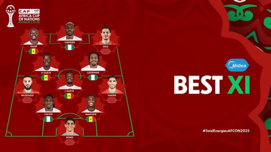 CAN Maroc 2025 : le Sénégal et le Maroc dominent l'équipe type de la compétition, pas de joueurs maliens retenus