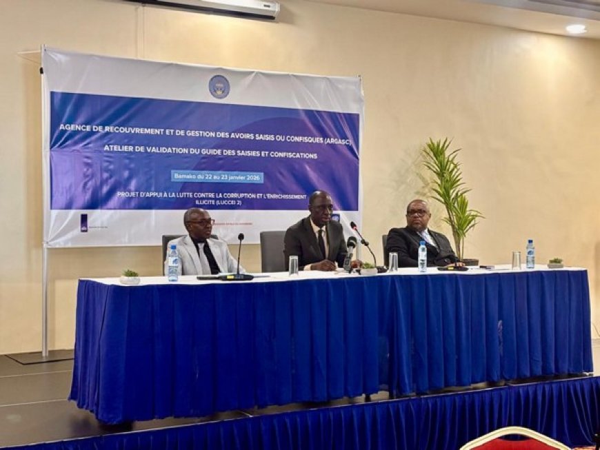 Renforcement de la Justice au Mali : L’ARGASC dévoile son guide pratique sur les saisies et confiscations