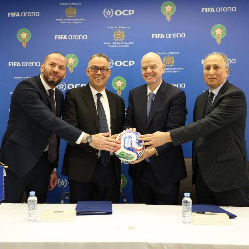 Maroc: Construction de 30 mini-terrains FIFA Arena