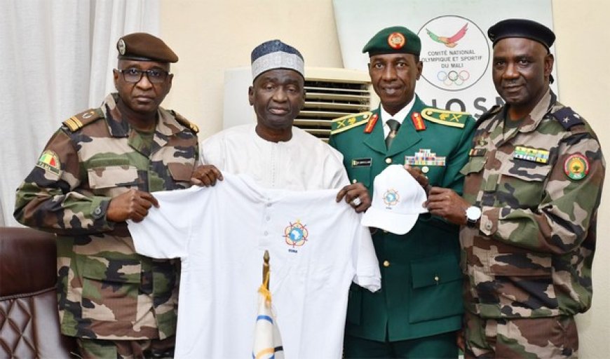 Sport militaire africain :  Le Général de division Maikanu Abdoulahi accueilli au Cnosm avec tous les honneurs !