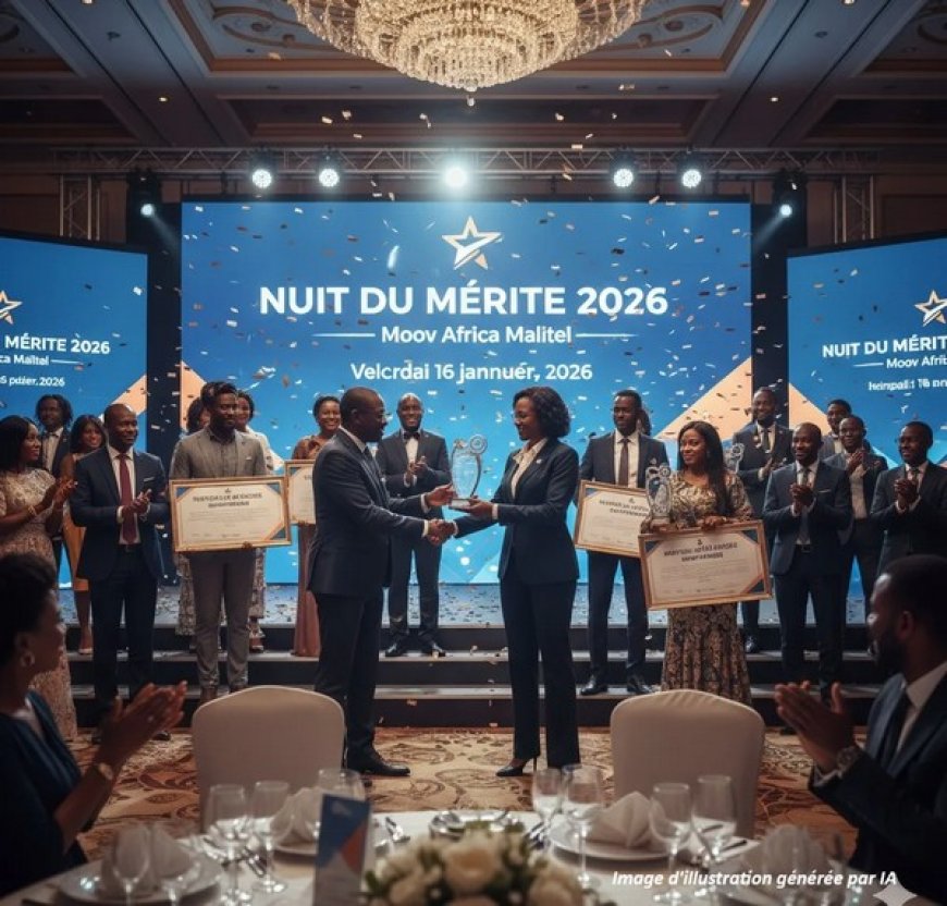 Moov Africa Malitel : une soirée de prestige pour célébrer l'excellence et le mérite de ses collaborateurs