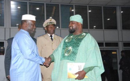 Pour son engagement en faveur des populations de Kati :  Lompo Frédéric joseph OUATTARA distingué