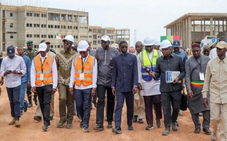 Etat d’avancement du chantier de l’Université de Tambacounda : Royale BTP reçoit les facilitations du Président Diomaye Faye