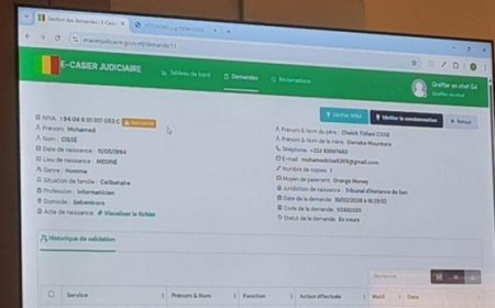 Le ministère de la Justice à l'ère du numérique : Voici le casier et la nationalité en ligne !