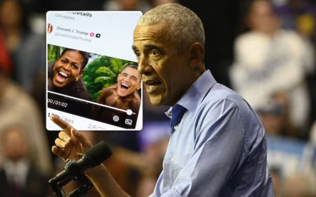 Obama réagit à la vidéo raciste partagée par Trump: “Un spectacle de clowns”