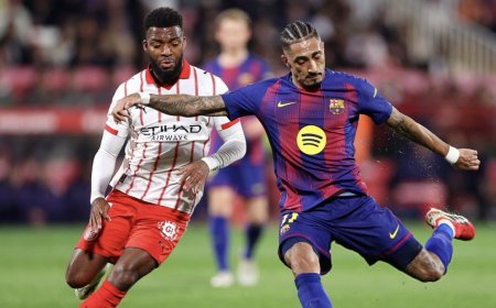 Liga : battu par Girona, le FC Barcelone cède la place de leader au Real Madrid