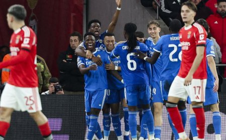 Ligue des Champions : le Real Madrid remporte le premier round contre Benfica dans un contexte très tendu