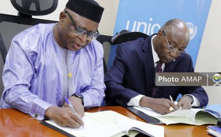 Recherche scientifique : Le ministère en charge de l’Enseignement supérieur et l’Unicef scellent un partenariat