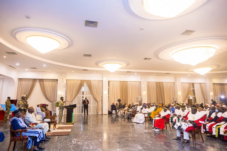 Vœux de Nouvel An à Koulouba : le Président Assimi Goïta appelle à l’unité et à la consolidation des acquis