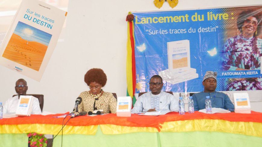 Littérature : l’écrivaine Fatoumata Keïta revient avec « Sur les traces du Destin »