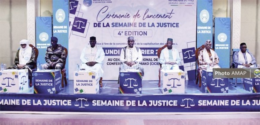 Semaine de la justice : Focus sur les réformes novatrices