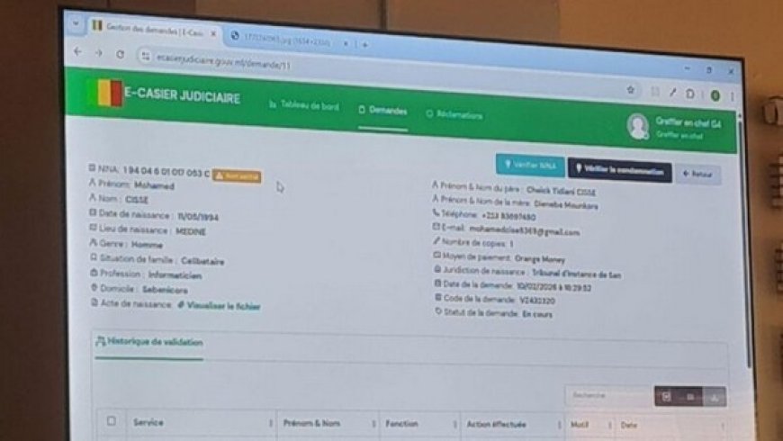 Le ministère de la Justice à l'ère du numérique : Voici le casier et la nationalité en ligne !