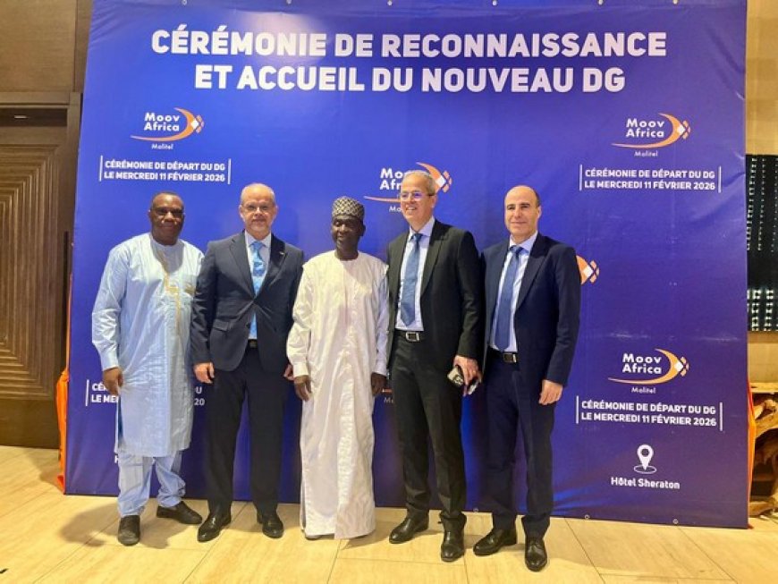 Habib Sissoko à propos du depart du DG de Moov Africa Malitel : "Abdelaziz Biddine s'est distingué par la clarté de  sa vision et la constance de son engagement"