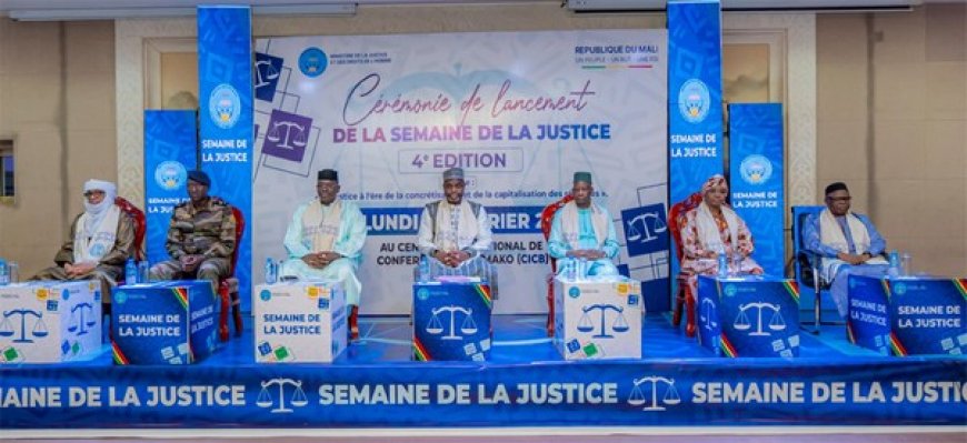 Semaine de la justice 2026 Donner corps au nouveau visage de la justice et moderniser l'appareil judiciaire !