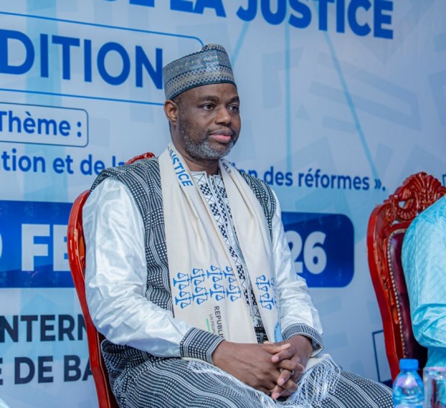 Le ministre Mamoudou Kassogue au lancement  de la semaine de la justice 2026 : "Nous n'avons pas droit à l'échec quant à  la construction de la nouvelle justice"