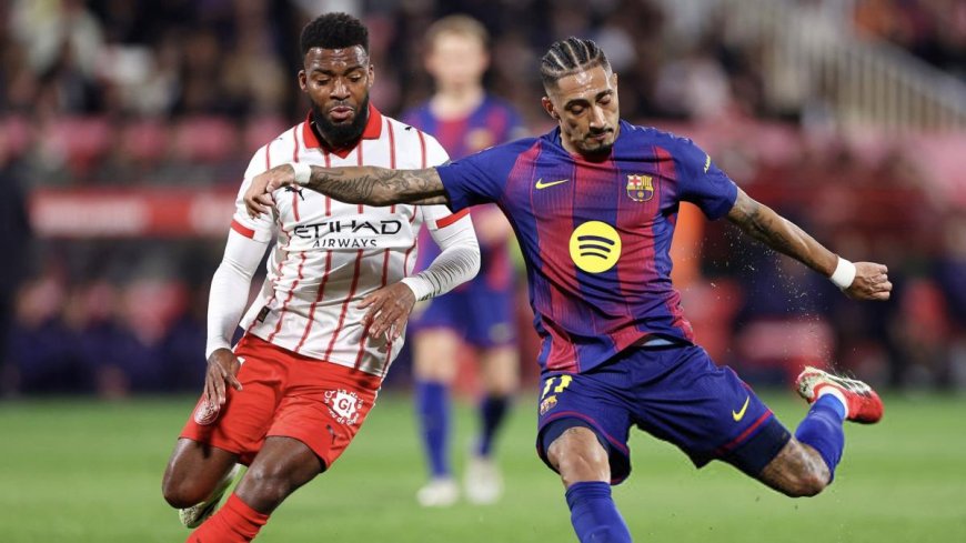 Liga : battu par Girona, le FC Barcelone cède la place de leader au Real Madrid