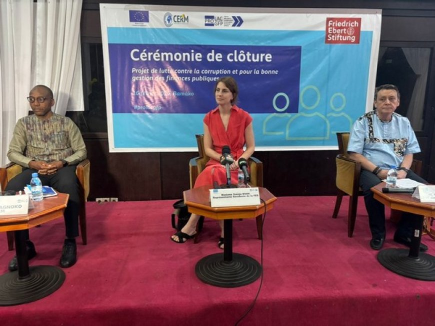Cérémonie de Clôture du Projet de Lutte Contre la Corruption et pour la Bonne Gestion des Finances Publiques « PROLAC-GFP »