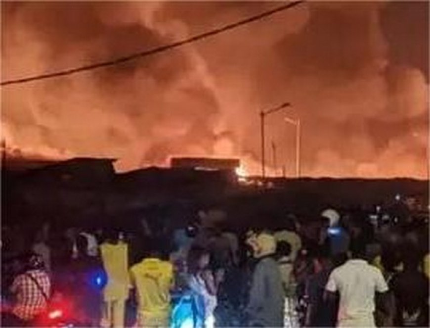 Incendie au marché Sougounikoura :  Coup dur au ramadan