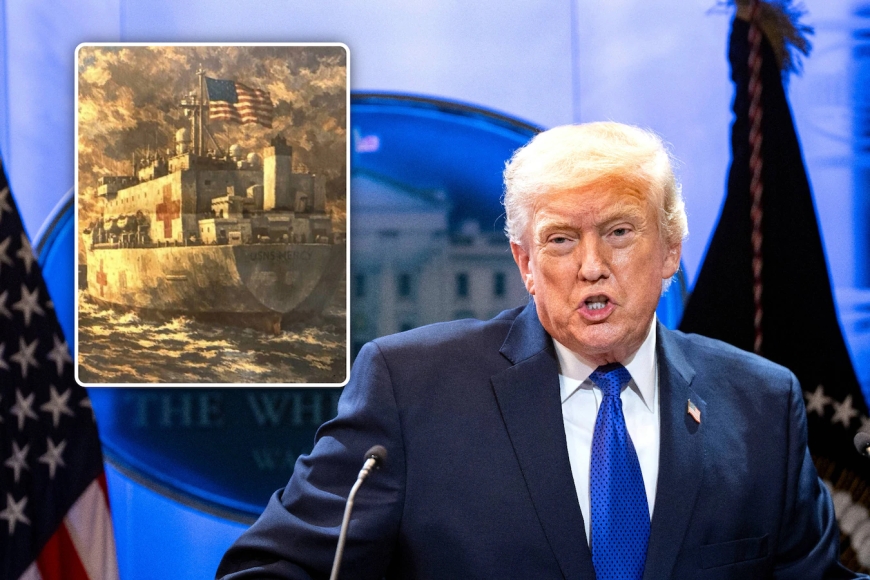Trump annonce l’envoi d’un navire-hôpital au Groenland “prendre soin des nombreuses personnes malades”