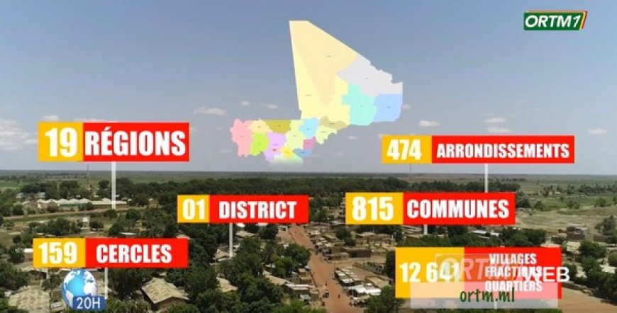 Boussole de la refondation : À  la découverte de la nouvelle carte territoriale du Mali