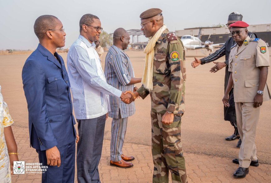 Feuille de route de l’An II de l’AES : les délégations ministérielles du Mali et du Niger à Ouagadougou