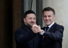 Macron, au côté de Zelensky, promet que la guerre au Moyen-Orient n'offrira pas de "répit" à la Russie