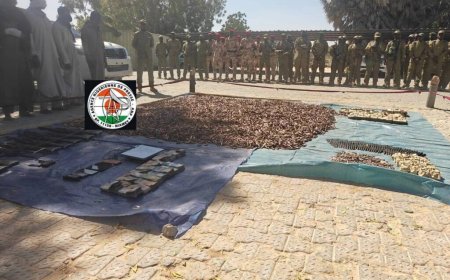 Niger : 47 000 cartouches et un important arsenal saisis à Diffa
