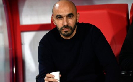 Walid Regragui annonce son départ de la sélection marocaine