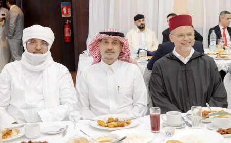 SEM Abdullah Saleh Saber lors de l’Iftar de l’ambassade d’Arabie Saoudite au Mali