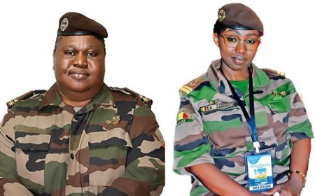 Ces deux héroïnes  qui  font  la fierté de la Garde  nationale : Colonel Tenin Kadidia SANOGO : Une héroïne qui fait la fierté de la Garde nationale du Mali