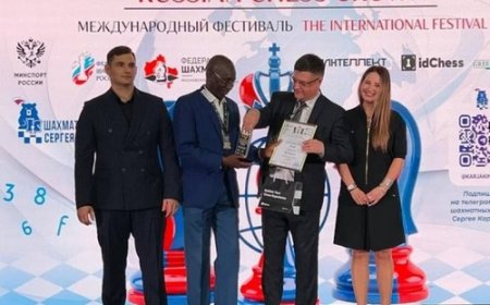 Festival international de la couronne d’échecs : Le Mali, à travers Youssouf Maïga décroche l’or en Russie