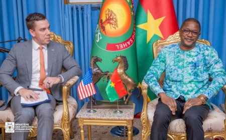 Burkina–USA : vers une nouvelle dynamique de partenariat