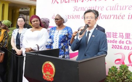 L’ambassadeur de Chine au Mali, LI XIANG à la  rencontre culturelle sino-malienne : "La Chine est actrice et promotrice agissant pour le développement de la cause mondiale des femmes"