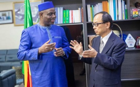 Coopération  Mali-Japon :  Le ministre Mamoudou Kassogué reçoit l'Ambassadeur Yukuo Murata
