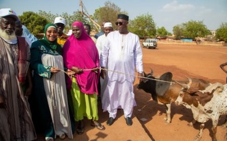 Fête de l’Aïd el-Fitr 2026 : Le Gouvernement Remet 100 Bœufs aux Déplacés Internes à Bamako