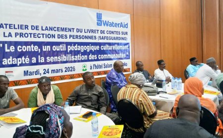 Développement : WaterAid Mali lance son livret de contes sur la protection des personnes