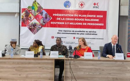 Crise humanitaire au Mali : la Croix-Rouge lance un plan ambitieux de 21,8 milliards FCFA