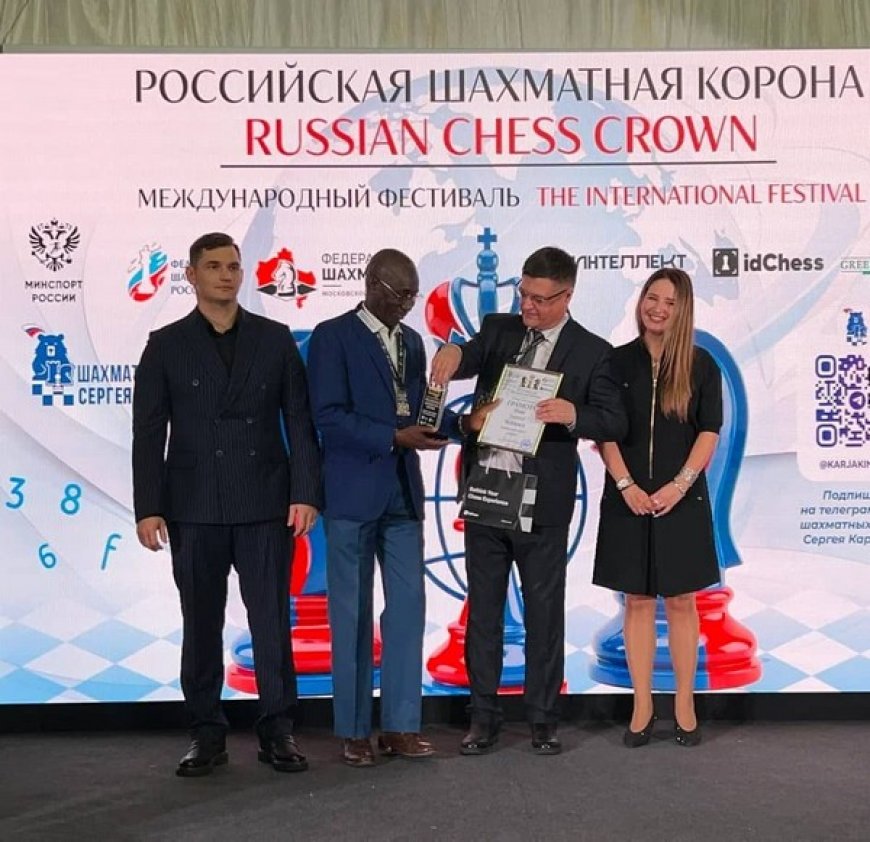 Diplomatie sportive / festival international de la couronne d’échecs : Youssouf Maïga décroche l’or en Russie