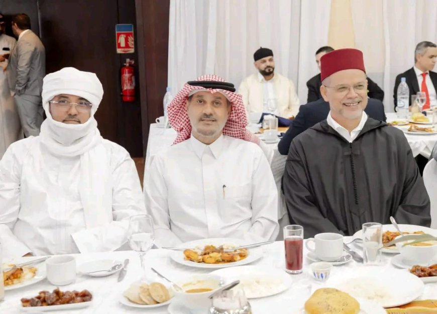 SEM Abdullah Saleh Saber lors de l’Iftar de l’ambassade d’Arabie Saoudite au Mali