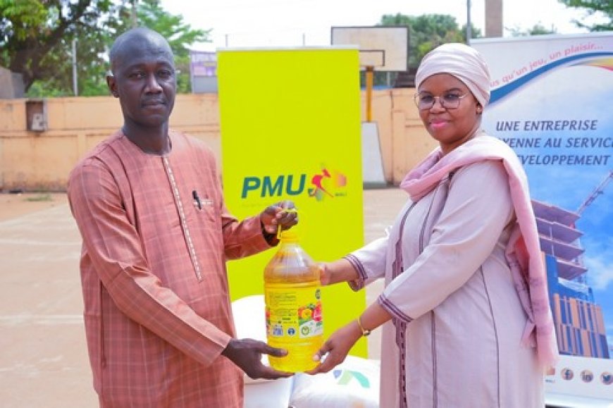 Action sociale : le PMU Mali apporte un soutien alimentaire à l’AMASOURDS